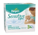 Pampers Sensitive Baby Wipes 